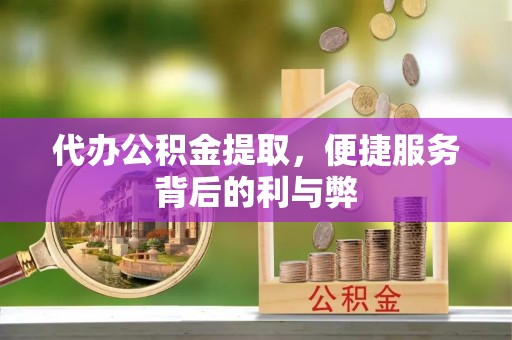 龙岗代办公积金提取，便捷服务背后的利与弊